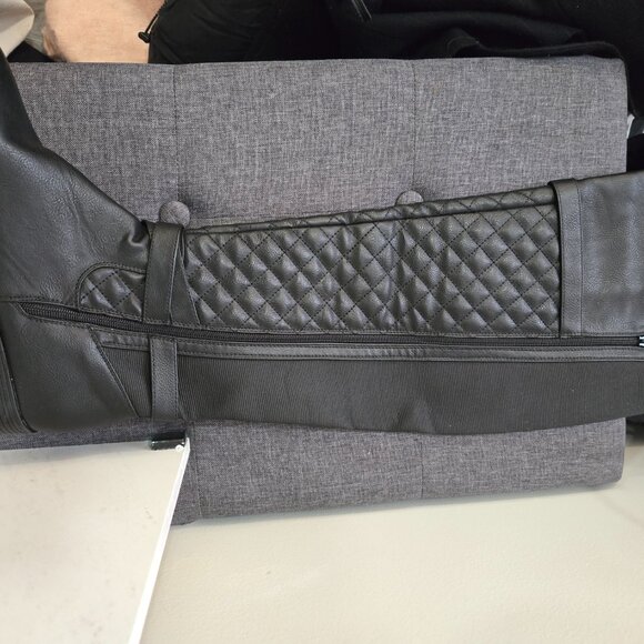 Chanel like Never Worn Riding Boot  Over the Knee Black Boots Size 10 - Picture 9 of 9